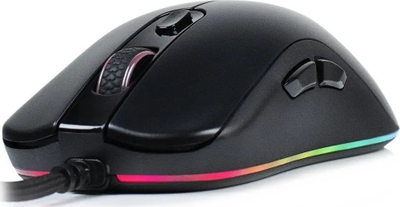 Maus gaming Arozzi Favo 2, shumë i lehtë, me drita RGB, i zi