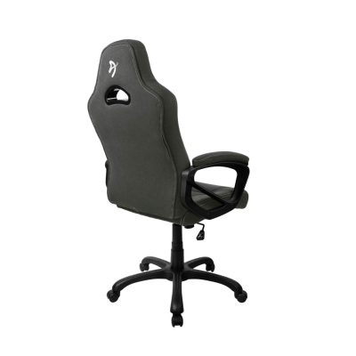 Karrige gaming Arozzi Enzo, e rehatsme, me material tekstili, gri e errët me t’zeza