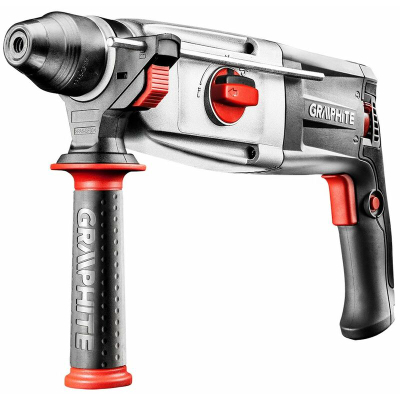 Çekiç-sharrë Graphite SDS-Plus, 800W, 3.2J, gri me të zezë