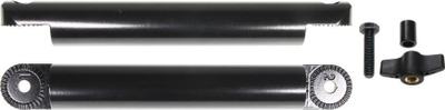 Kit montimi Brodit 215847, shufër 23 cm, metal, e zezë