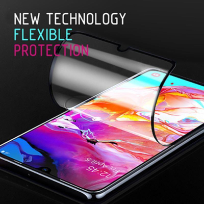 Mbrojtës ekrani Crong 7D Nano Flexible Glass, 0.2mm, 9H, për Xiaomi Redmi 7, transparent