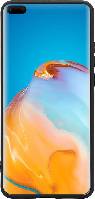 Mbrojtëse telefoni Crong Color Cover për Huawei P40 Pro, silikon, e zezë