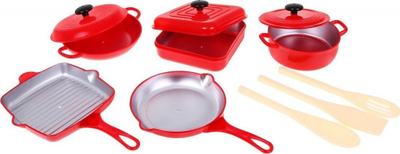 Set lodrash kuzhine Large Kitchen Set, përparëse dhe dorezë furre, aksesorë gatimi, shumëngjyrëshe