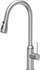 Rubinet Quadron Jessica Q LINE PullOut SteelQ (84818011), i argjendtë