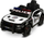 Veture elektrike për fëmijë Toyz Dodge Charger Police, me telekomandë, drita e sirenë policie, bardh e zezë