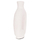 Vazo dekorative HomeMarkt Clayvon HM4409, terrakotë, 21cm, e bardhë