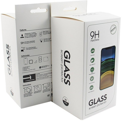 Xham mbrojtës TelForceOne 2.5D për Motorola Moto G04, 9H, set 50 copë, transparent
