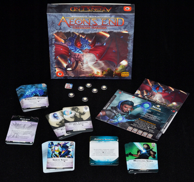 Zgjerim loje me letra Portal Games Aeon's End Shattered Dreams, kooperativ, për 1 4 lojtarë