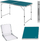 Tavolinë kampingu Nils Camp NC1605, palosëse, 60 x 120 x 70 cm, e bardhë