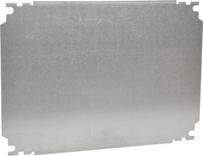 Pllakë montuese Legrand 036052, 356 x 256 mm, çelik i galvanizuar