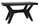 Tavolinë plastike "dining table" AURA 350-056