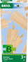Set shina druri Brio Track Set, 12 pjesë, për fëmijë 3+