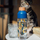 Shishe uji Quokka Plastic Bottle Ice Bamboo, 720ml, plastikë pa BPA, me dizajn Bamboo