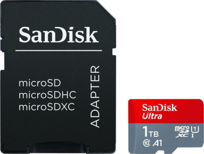 Kartë memorje SanDisk Ultra MicroSDXC, 1TB, Class 10 UHS-I A1