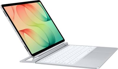 Tastierë Samsung Pro Keyboard për Galaxy Tab S12+, QWERTZ, e argjendtë