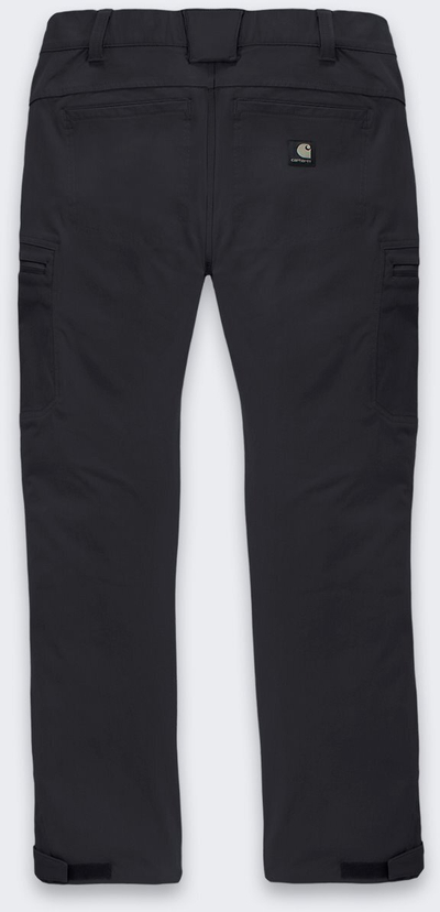 Pantallona Carhartt Relaxed Tapered Mid Tier, najlon 4-way stretch, W34 L34, të zeza