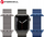 Rrip ore Forcell F-Design FA03 për Apple Watch 38 40 41 mm, rrjetë metal, ngjyrë argjendtë