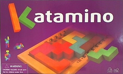 Lojë tavoline W&amp;K Katamino, puzzle druri, për kalamaj 3+