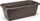 Vazo ballkoni Lamela Balkon Box Natura, 60cm, plastike, mokka
