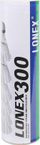 Topth badminton-i Techman BS304B, najlon, set me 6 copë, i bardhë