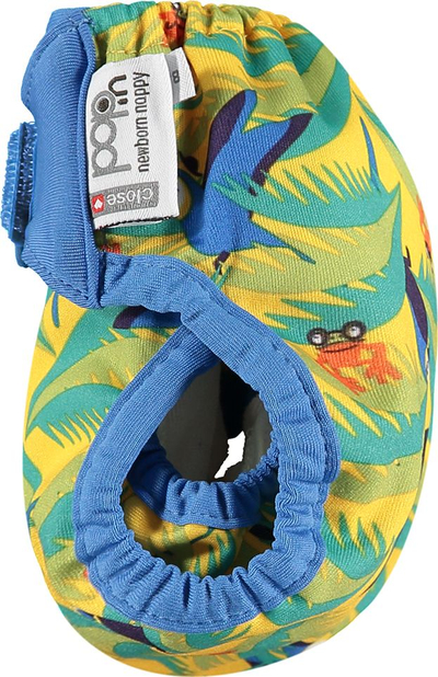 Pelenë e ripërdorshme për të sapolindur Pop in Parrot, 2–5.5 kg, shumëngjyrëshe