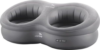 Karrige kampingu Easy Camp Movie Seat Double, dyshe, gri e errët