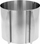 Rreth pjekjeje i rregullueshëm për tortë, çelik inox, 16–30 cm, lartësi 12 cm, argjend