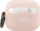 Mbulesë për kufje Karl Lagerfeld KLA3RUNIKP, për Apple AirPods 3, silikon, rozë