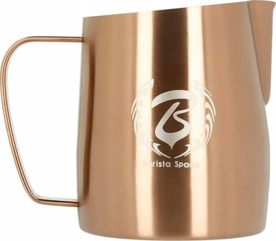 Pitcher qumështi Barista Space Milk Jug, 450 ml, titanium copper