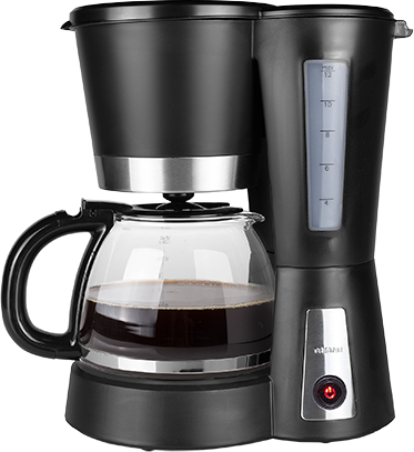Aparat kafeje Tristar CM-1236, 1.2L, 10 filxhanë, i zi argjend
