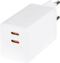 Karikues udhëtimi LogiLink USB C GaN, 65W, 2 porta, i bardhë