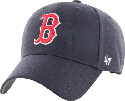 Kapele bejsbolli 47 Brand MLB Boston Red Sox MVP, me kapse të rregullueshme, blu e errët
