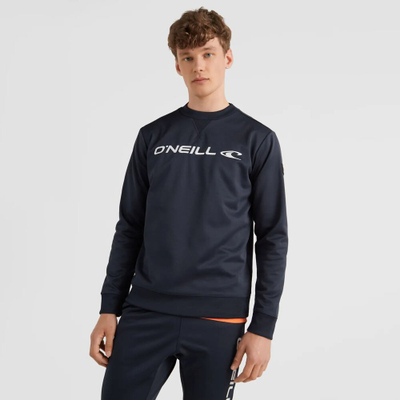 Bluzë sportive ONeill Rutile Crew Fleece M 92800590286, poliester i ricikluar, e zezë