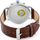 Orë dore Tommy Hilfiger 1710393, quartz, rrip lëkure, argjendtë