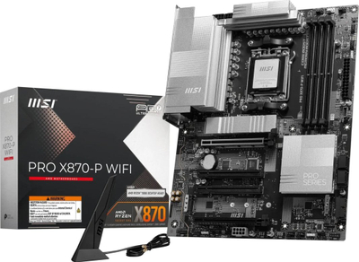 Pllakë amë MSI PRO X870-P WIFI, ATX, socket AM5, DDR5