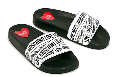 Papuçe Love Moschino JA28032G1A IA0 Bianco  mMC0053-38