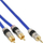 Kabllo audio InLine 89939P, Jack 3.5mm në 2x RCA, 2m, blu