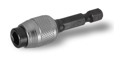Mbajtës bit Modeco Expert 1/4", magnetik, 60 mm, i argjendtë