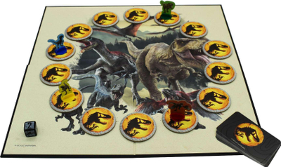 Loja me tabela Jurassic World Dino Chase, 2 4 lojtarë, mosha 4+
