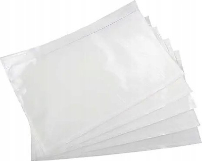 Zarf plastik Bestpak BSTech C6, 175x132mm, set me 1000 copë, transparent