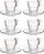 Set filxhanësh për espresso Pasabahce, 70 ml, xham transparent