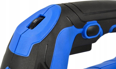 Sharje orbitale GEKO, 810W, me lazer, blu e zezë