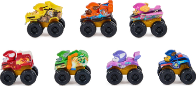 Set lodrash Paw Patrol Multipack With Rescue Wheels, mini makina, shumëngjyrësh