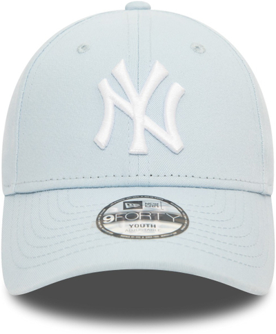 Kapele për kalamaj New Era 9Forty League Essential NY Yankees, 52–53 cm, pambuk, blu pastel