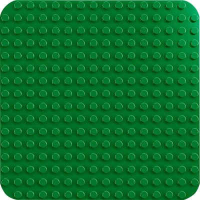 Bazë ndërtimi LEGO DUPLO 10460, pllakë për kube, 1,5+ vjeç, jeshile