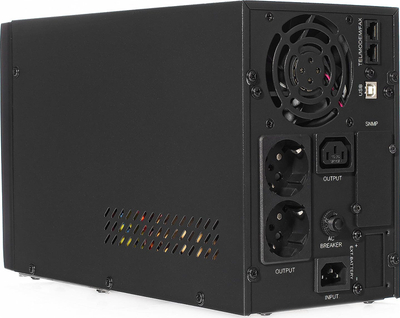 UPS EAST AT-UPS1000S-LCD, 1000VA, LCD екран, црн