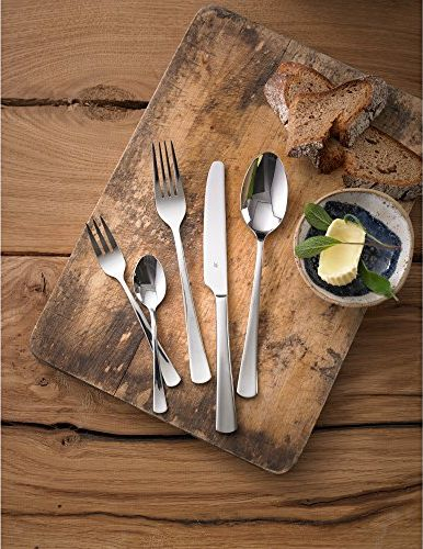 Set takëmesh WMF Denver, 60 copë, çelik inox, argjendtë
