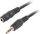 Kabllo Lanberg Jack 3.5mm - Jack 3.5mm, 3m, e zezë