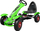 Гокарт со педали Racing XL, пневматски гуми, 50 kg, зелен