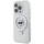 Mbrojtëse telefoni Karl Lagerfeld KLHMP15LHMRSCHH, iPhone 15 Pro 6.1", MagSafe, e bardhë